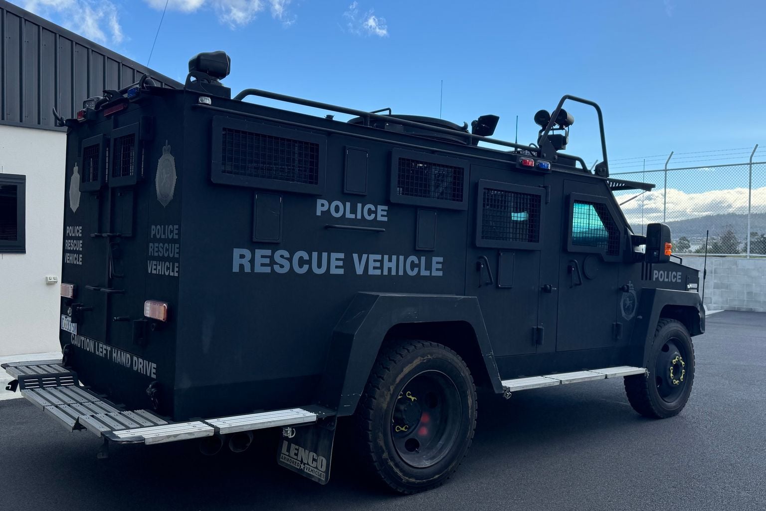 Tasmania Police Strengthens Capability with a Second Lenco BearCat